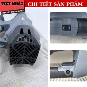 Máy thổi lá điện Workfix WF-ELB3800W, tốc độ tải 17.000 vòng/ phút, lưu lượng 720m3/h, 6 cấp chỉnh tốc ELB3800W 6