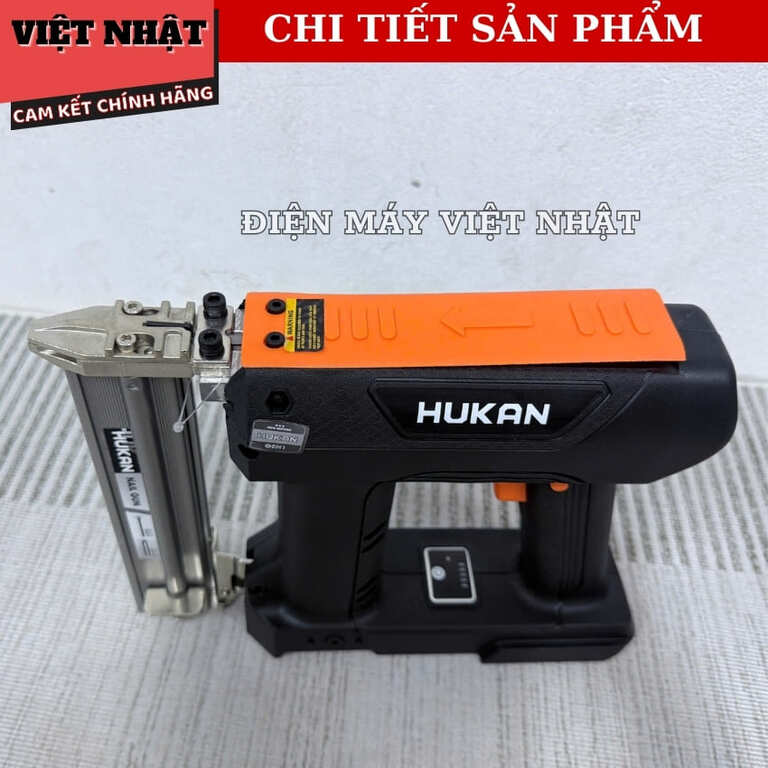 Máy bắn đinh Hukan G1-2IN1F30 điện áp 21V, bảo hành 6 tháng, đường kính 1mm-1.25m, áp suất lên đinh 0.8MPA G1 2IN1F30 6