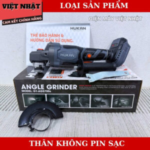 Máy mài Hukan G1-AG5700S chống khởi động lại, động cơ không chổi than, tốc độ tải 6700v/p, đường kính 100mm, bảo hành 6 tháng G1 AG5700S 10