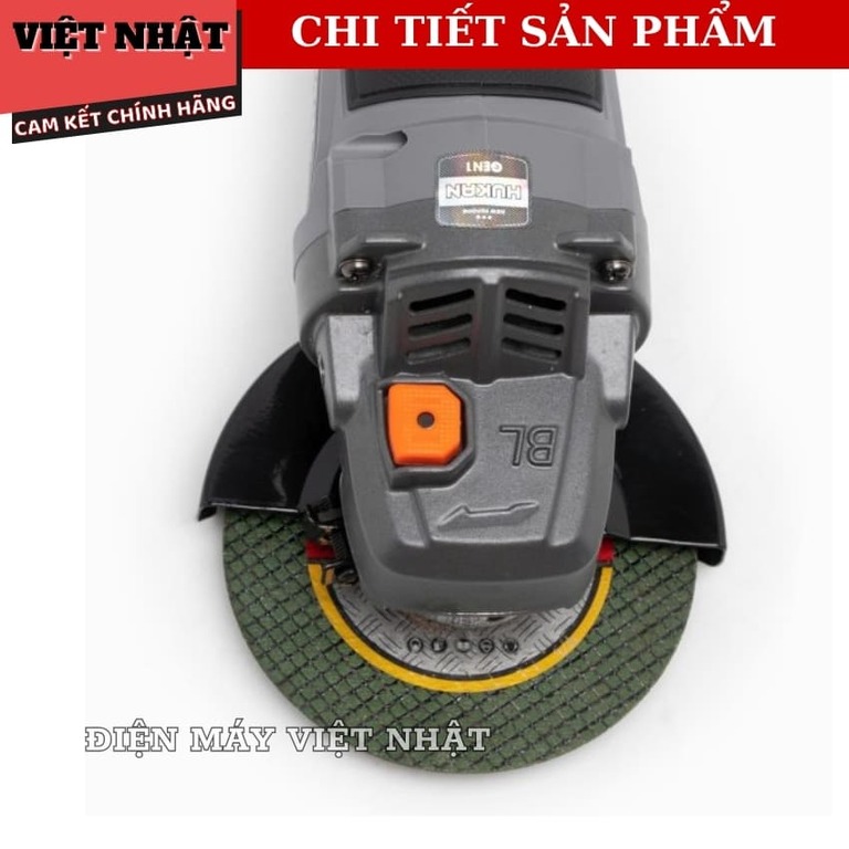 Máy mài Hukan G1-AG5700S chống khởi động lại, động cơ không chổi than, tốc độ tải 6700v/p, đường kính 100mm, bảo hành 6 tháng G1 AG5700S 7
