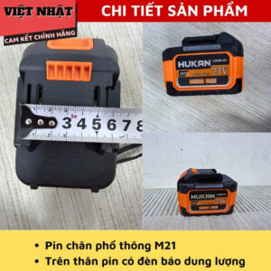 Bộ 15cell 6.0ah Hukan G1-CBP4505 vỏ nhựa chống cháy, chân phổ thông, dòng xả 15C bảo hành 6 tháng G1 CBP4505 6