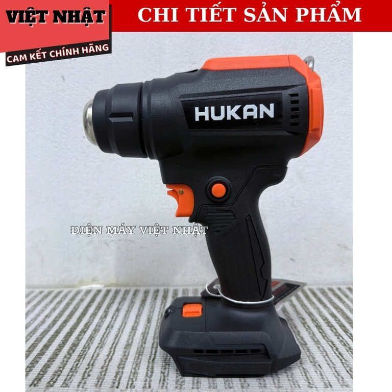 Máy khò nhiệt Hukan G1-KN350 bảo hành 6 tháng, công suất 350w, nhiệt độ 30-550 độ C, lưu lượng 200l/min G1 KN350 5