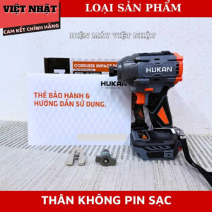 Máy chuyên vít Hukan G1-S300FC 3 cấp chỉnh tốc, lực siết 330N.m, tốc độ tải 4500v/p, đầu 1/4inch- tặng kèm đầu bulong 2in1 G1 S300FC 9