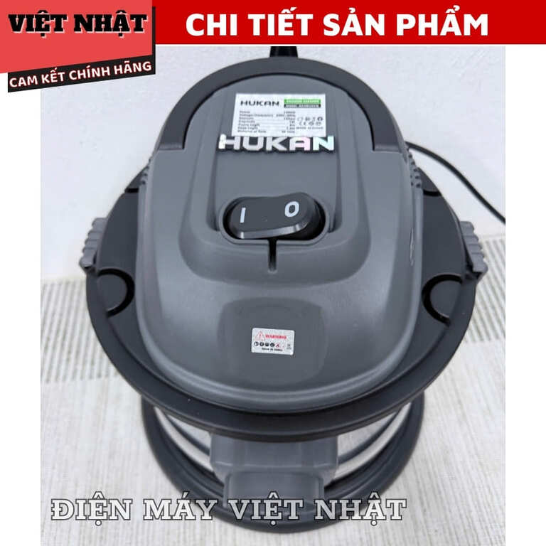 Máy hút bụi công nghiệp Hukan G2-HBCN15L, công suất 1300w, lực hút 16Kpa, dung tích 15l, bảo hành 24 tháng G2 HBCN15L 6