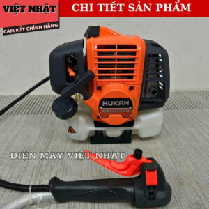 Máy cắt cỏ cầm tay chạy xăng Hukan G2-MCC543,Công suất tối đa, 1700W Dung tích xi lanh, 52cc Tốc độ không tải, 9500 vòng/phút Dung tích bình xăng, 1.2L Chiều dài trục, 1650mm, Đường kính lưỡi cắt 255mm G2 MCC543 5