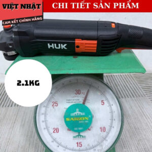Máy mài tay dài Hukan G3-A125TD, công suất 1200v/p, tốc độ tải 10.000v/p, đường kính 125mm, 6 cấp chỉnh tốc G3 A125TD 9
