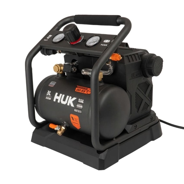 Máy nén khí Hukan G3-ACDC-N3 dung tích 3l, áp suất 116PSI, công suất 350w, động cơ không chổi than G3 ACDC N3 2