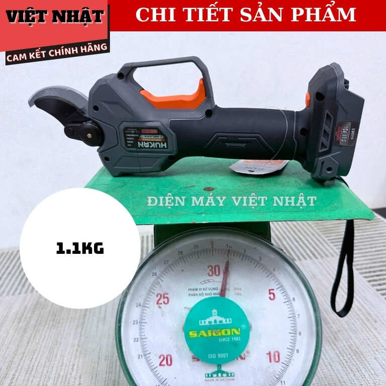 Kéo cắt cành Hukan G3-PL50 bảo hành 12 tháng, cắt tối đa 50mm, tốc độ không tải 18.000v/p, điện áp 21V G3 PL50 9