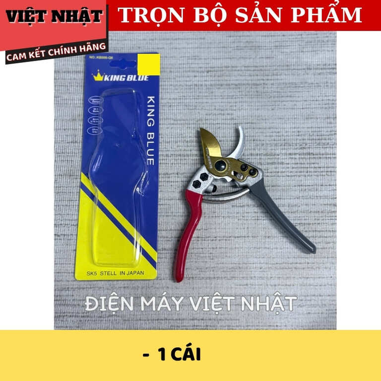 Kéo cắt cành Kingblue KB006-Q6 kích thước lưỡi 8mm, 5/16inch- Điện Máy Việt Nhật Kéo cắt cành Kingblue KB006-Q6 kích thước lưỡi 8mm, 5/16inch- Điện Máy Việt Nhật - Ảnh 3