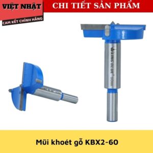 Mũi khoan gỗ Kingblue KBX2 sử dụng cán thép A3, hợp kim YG8 - Điện Máy Việt Nhật KBX2 16