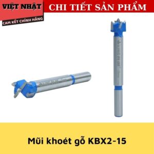 Mũi khoan gỗ Kingblue KBX2 sử dụng cán thép A3, hợp kim YG8 - Điện Máy Việt Nhật KBX2 4