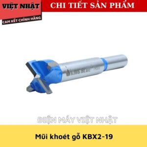 Mũi khoan gỗ Kingblue KBX2 sử dụng cán thép A3, hợp kim YG8 - Điện Máy Việt Nhật KBX2 7