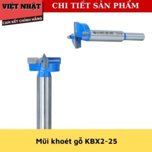 Mũi khoan gỗ Kingblue KBX2 sử dụng cán thép A3, hợp kim YG8 - Điện Máy Việt Nhật KBX2 9