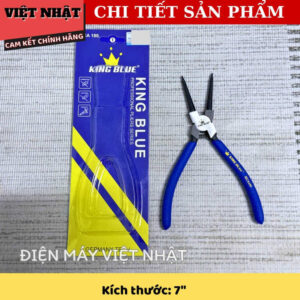 Kìm mở phe trong mũi thẳng Kingblue KCA-180 kích thước 7mm, thép Carbon cao cấp- Điện Máy Việt Nhật KCA 180 4