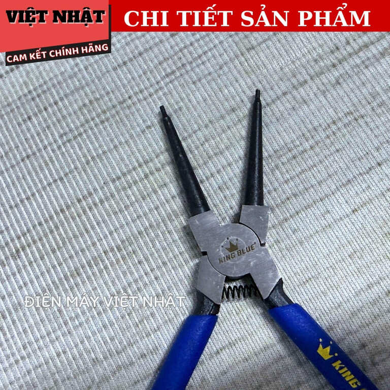 Kìm mở phe trong mũi thẳng Kingblue KCA-180 kích thước 7mm, thép Carbon cao cấp- Điện Máy Việt Nhật KCA 180 5