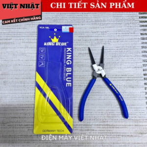 Kìm mở phe trong mũi thẳng Kingblue KCA-180 kích thước 7mm, thép Carbon cao cấp- Điện Máy Việt Nhật KCA 180 8