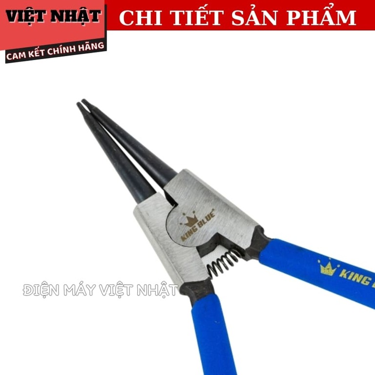 Kìm mở phe ngoài mũi thẳng Kingblue KCB-180 kích thước 7mm, sử dụng thép Carbon cao cấp KCB 180 5