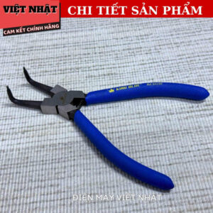 Kìm mở phe trong mũi cong Kingblue KCD-180 kích thước 7mm, sử dụng thép Carbon cao cấp KCD 180 6