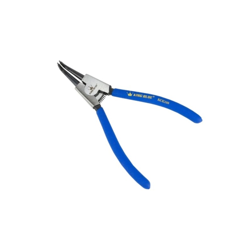 Kìm mở phe ngoài mũi cong Kingblue KCE-180 kích thước 7mm, thép Carbon cao cấp- Điện Máy Việt Nhật KCE 180 2