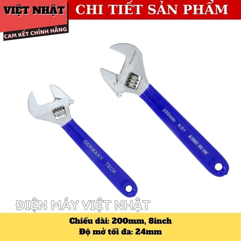 Mỏ lết đa năng Kingblue KD1 đủ kích thước KD1-200MM, KD1-250MM, KD1-300MM KD1 4