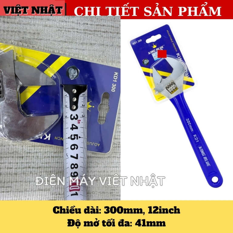 Mỏ lết đa năng Kingblue KD1 đủ kích thước KD1-200MM, KD1-250MM, KD1-300MM KD1 6