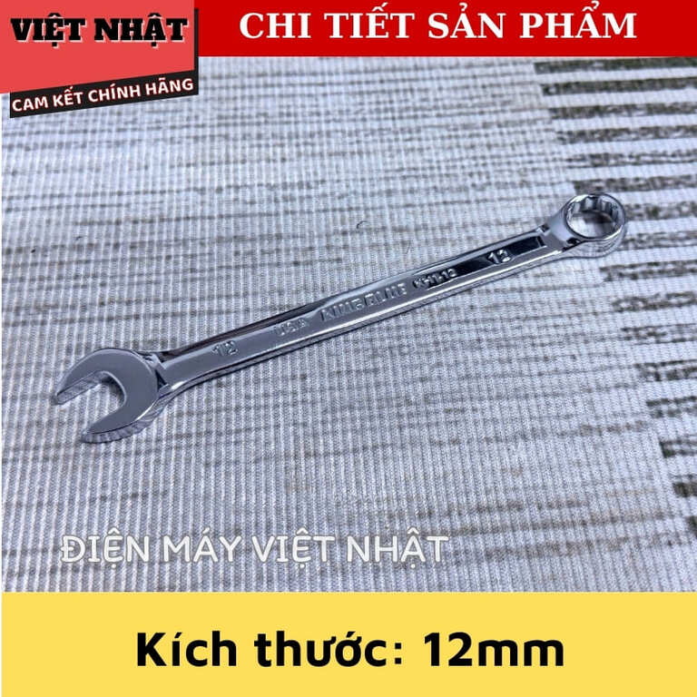 Bộ cờ lê vòng miệng Kingblue KH1-B10 đầy đủ kích thước 8, 10, 12, 13, 14, 17, 19, 21, 22, 24mm, sử dụng thép Carbon mạ Crom KH1 B10 6