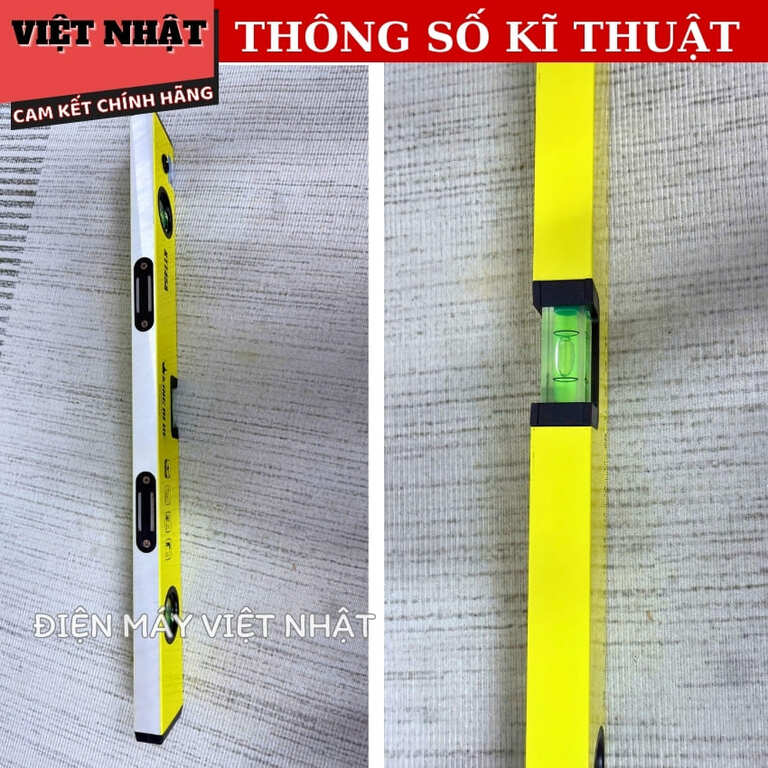Thước thuỷ Kingblue KTT 30A-45A-60A độ chính xác 0.7mm/1m - Điện Máy Việt Nhật KTT45A 5