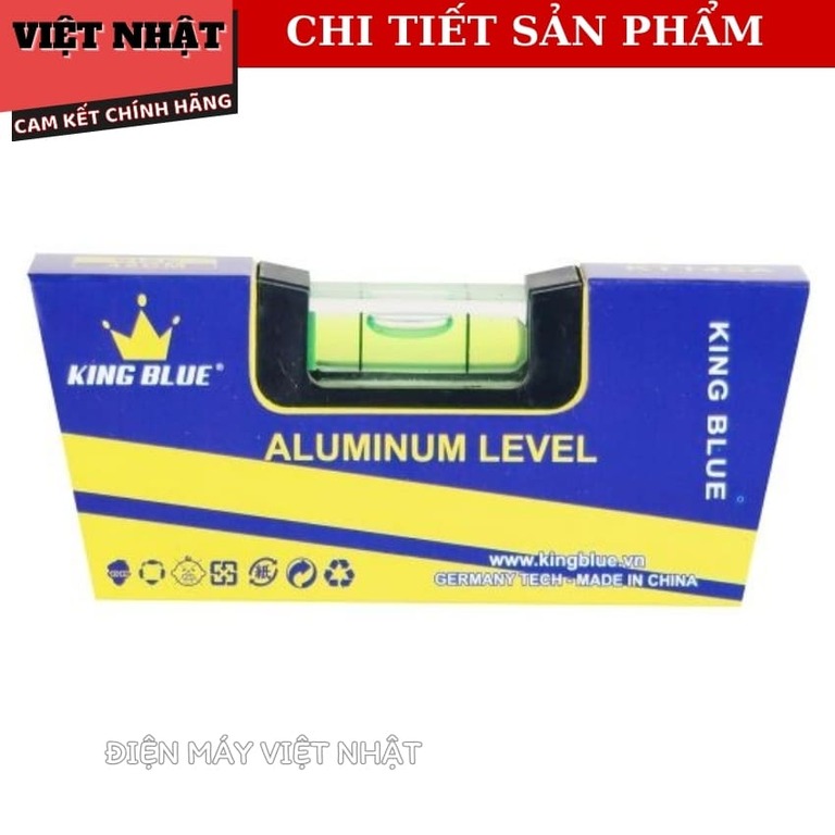 Thước thuỷ Kingblue KTT 30A-45A-60A độ chính xác 0.7mm/1m - Điện Máy Việt Nhật KTT45A 8