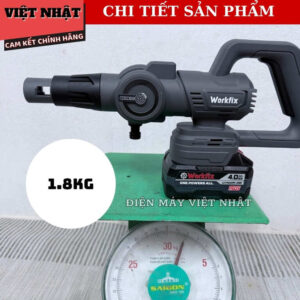 Máy rửa xe Workfix PW3825BL 3 cấp lực, 6 chế độ tia nước, công suất 305w, áp lực 60Bar, lưu lượng 6l/min PW3825BL 8