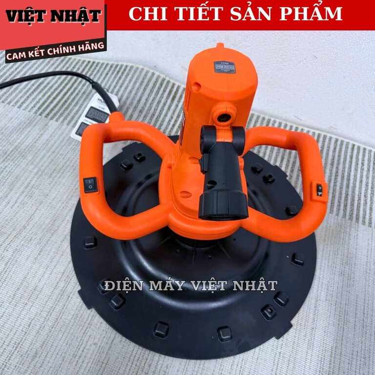 Máy xoa vữa có đèn Hukan G2-MXV1311, 6 cấp chỉnh tốc, công suất 1300w, đường kính 380mm, bảo hành 6 tháng g1 mxv1311 9
