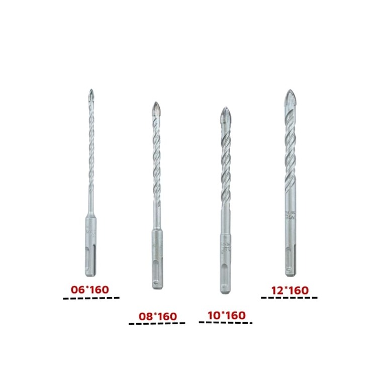 Mũi khoan đa năng chuôi gài 4 cạnh Kingblue KBL4, đủ kích thước 06*160 - 08*160 - 10*160 - 12*160 kbl4 2 1