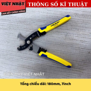 Kìm tuốt dây điện Kingblue KND180 tổng chiều dài 180mm, 7inch - Điện Máy Việt Nhật knd180 4