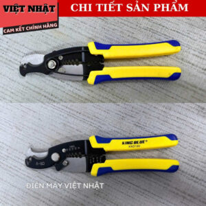 Kìm tuốt dây điện Kingblue KND180 tổng chiều dài 180mm, 7inch - Điện Máy Việt Nhật knd180 6