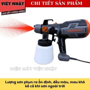Máy phun sơn điện Yamasu YMS-PS500, công suất 500w, 5 bép phun, chống chảy ngược, bảo hành 6 tháng ps500 7