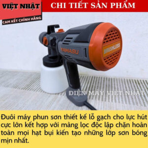 Máy phun sơn điện Yamasu YMS-PS500, công suất 500w, 5 bép phun, chống chảy ngược, bảo hành 6 tháng ps500 8