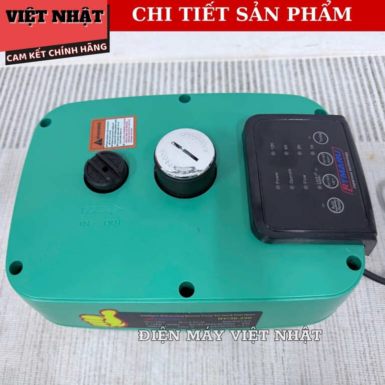 Máy bơm nước Rymaru RY/36-250, công suất 126w, hút sâu 5 mét, lưu lượng 2.5m3/h, bảo hành 12 tháng ry36 250 5